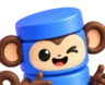 MastiDB Wink Mascot Logo